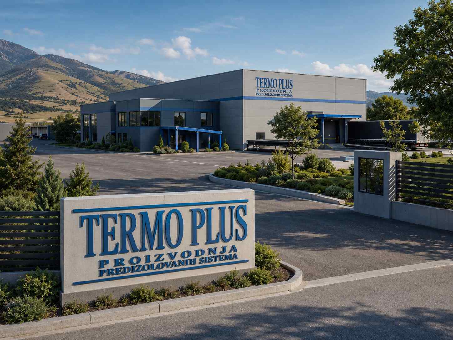 Proizvodni kompleks kompanije TERMO PLUS u Barajevu